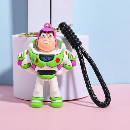 Toy Stories Figures Keychain for Bag Toy Stories Keycap Keychain Anime Keychain Toy Inspire Birthday Gifts for Fans 토이스토리 키캡