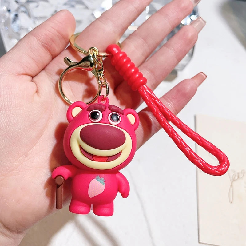 Toy Stories Figures Keychain for Bag Toy Stories Keycap Keychain Anime Keychain Toy Inspire Birthday Gifts for Fans 토이스토리 키캡
