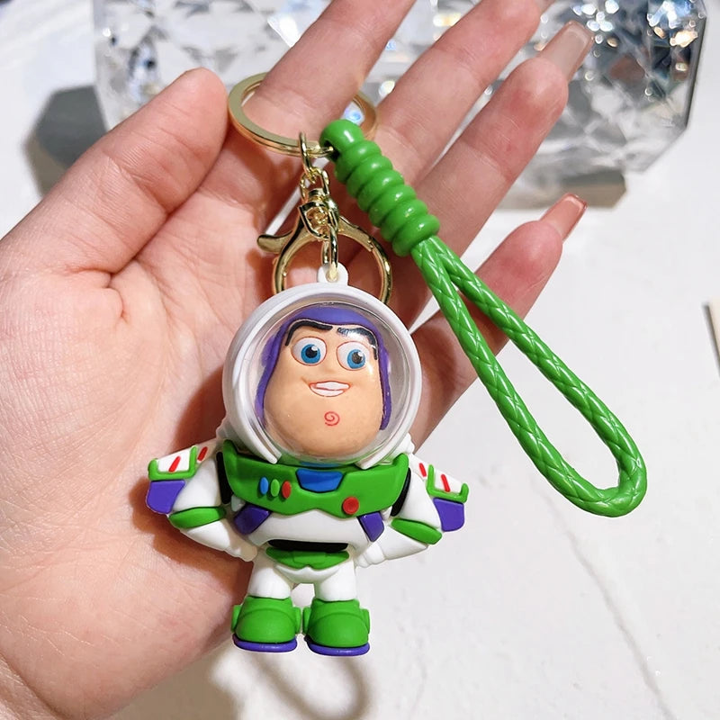 Toy Stories Figures Keychain for Bag Toy Stories Keycap Keychain Anime Keychain Toy Inspire Birthday Gifts for Fans 토이스토리 키캡