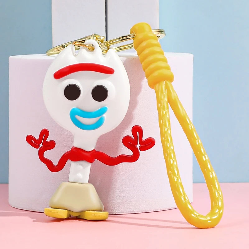 Toy Stories Figures Keychain for Bag Toy Stories Keycap Keychain Anime Keychain Toy Inspire Birthday Gifts for Fans 토이스토리 키캡