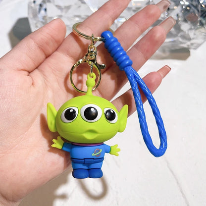 Toy Stories Figures Keychain for Bag Toy Stories Keycap Keychain Anime Keychain Toy Inspire Birthday Gifts for Fans 토이스토리 키캡
